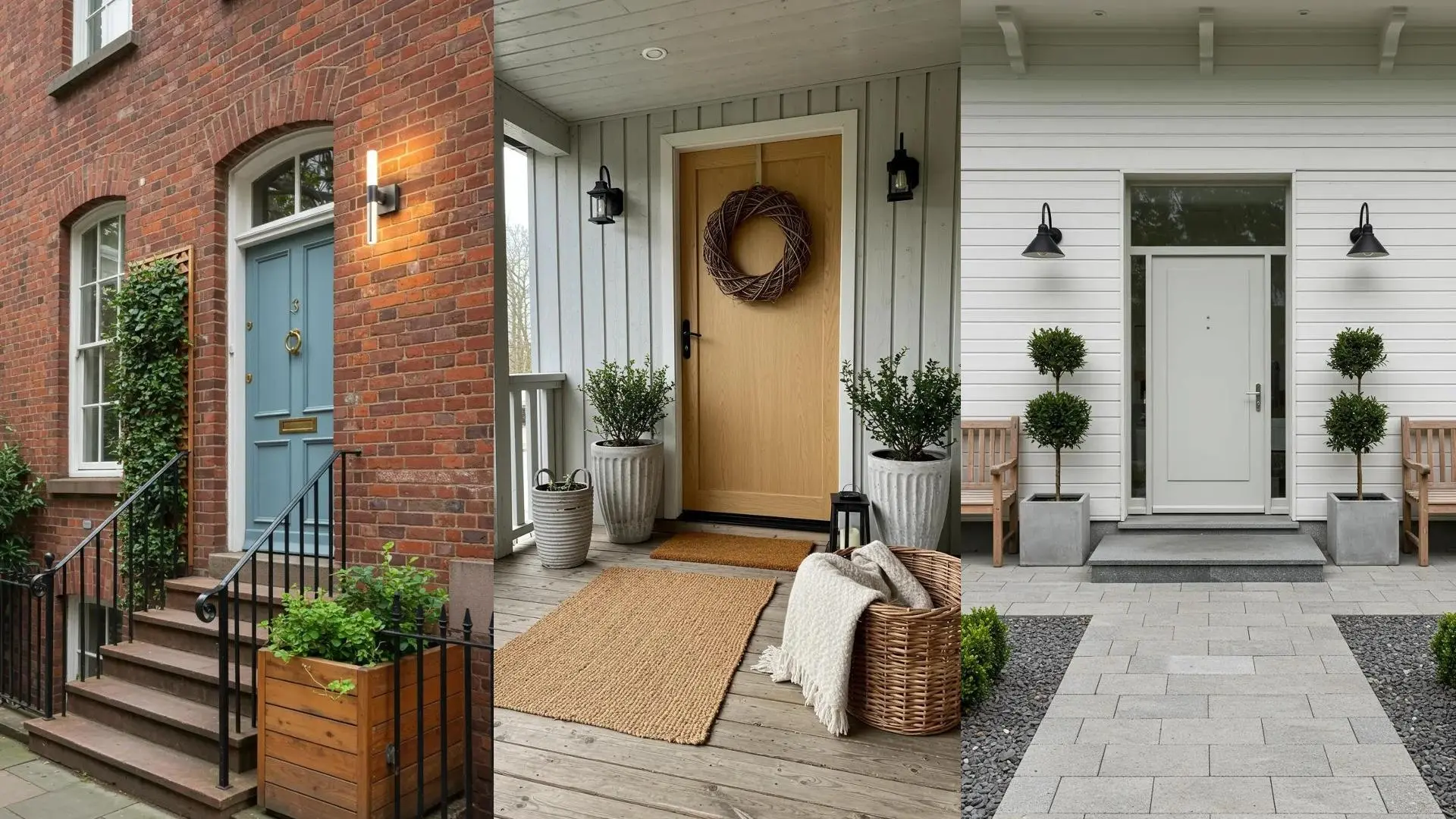 17 ideas para un porche de bienvenida estilo escandinavo con ...