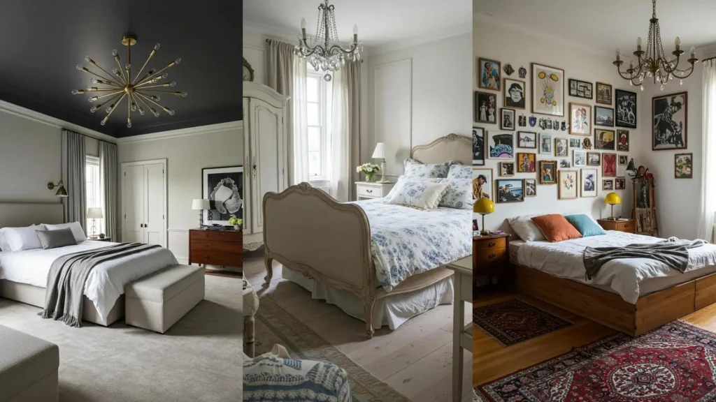 Ideas de decoración de dormitorios para parejas: diferentes estilos y ambientes acogedores para su nuevo hogar.