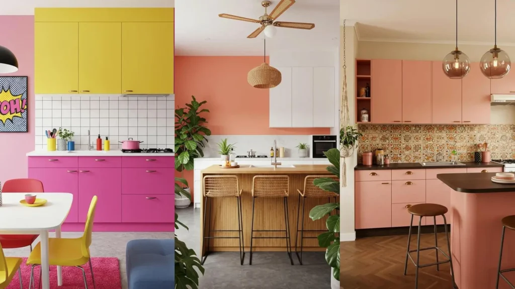 Cocinas rosadas en estilos moderno, chic y cottage. Descubre 33 ideas para una cocina encantadora y única.
